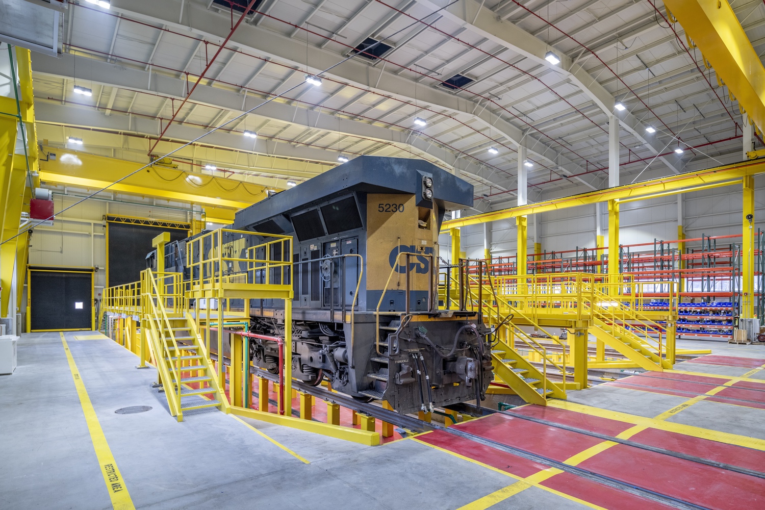 CSX Transportation’s Expansion of the Locomotive Service Center and
