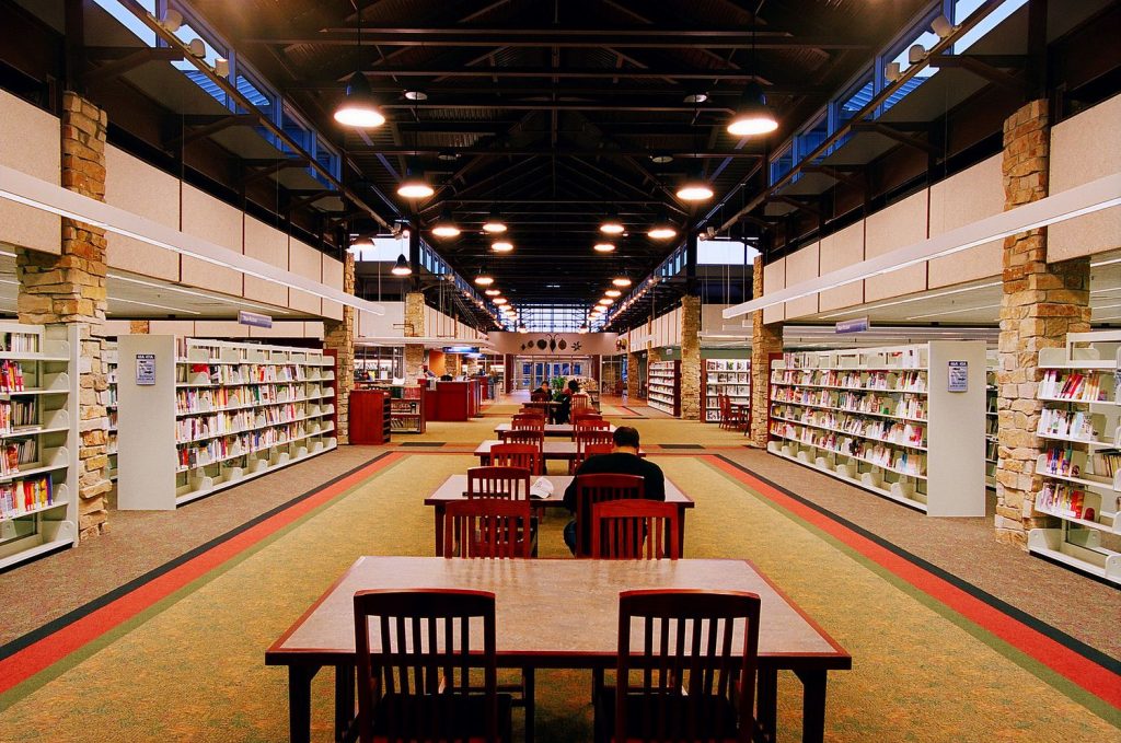 West Regional Library interior 2